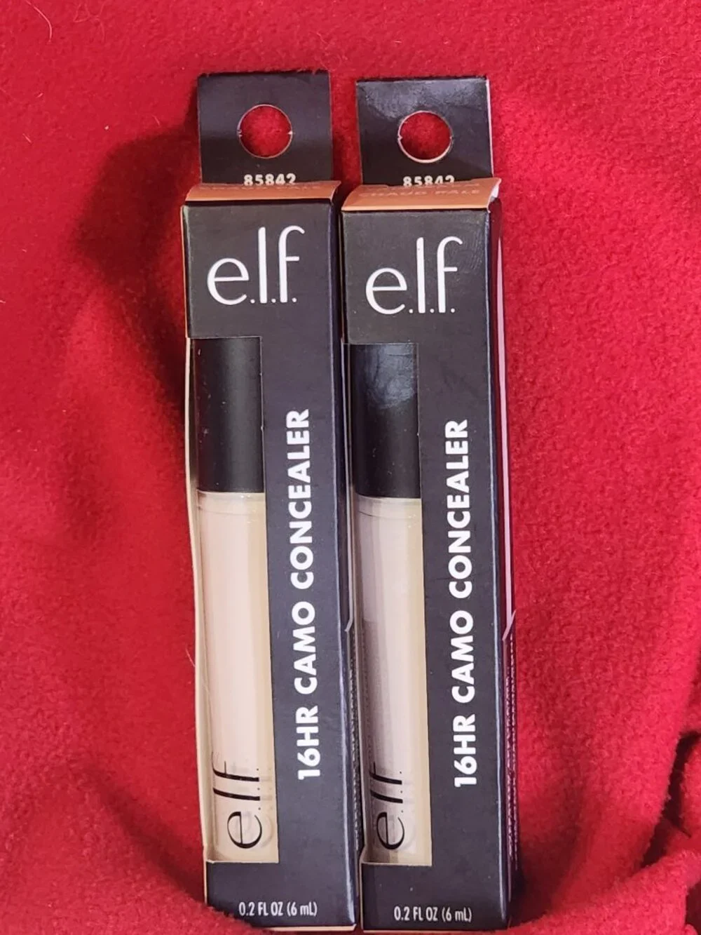 E.L.F. 16HR Camo Concealer .2fl oz. Full Coverage Matte Finish Fair Warm 2CT